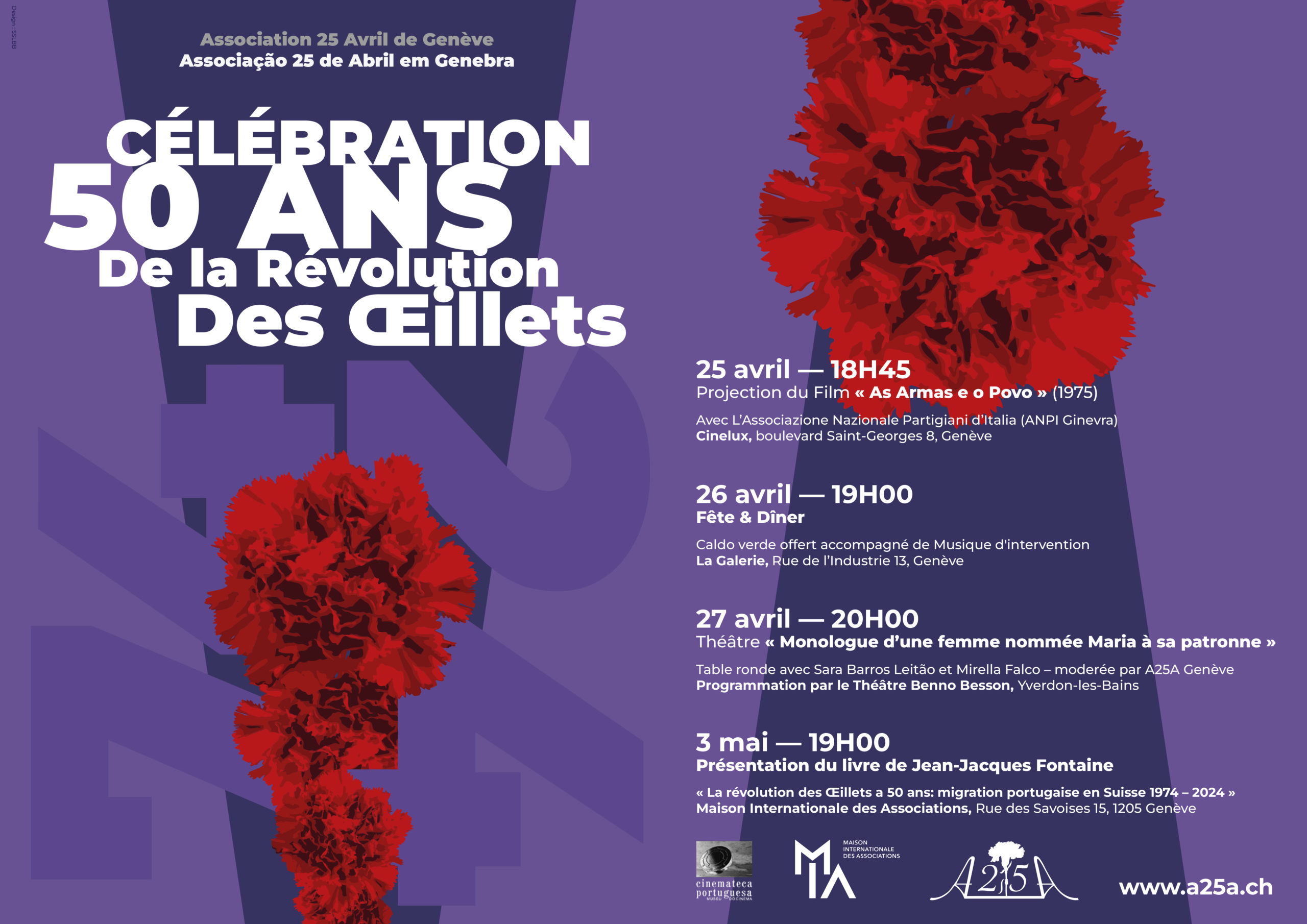La Révolution des Œillets à Genève et Renens | Voix Populaire